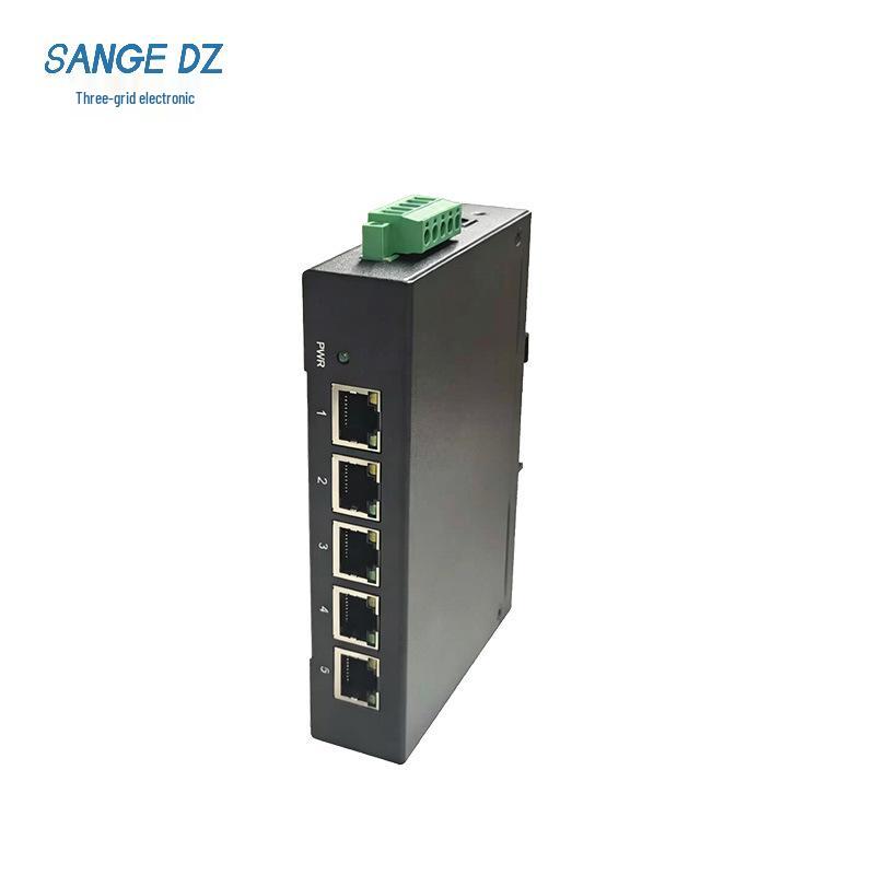 Industrial 3-Section 5-Port PROFINET & 8-Port Modbus TCP Ethernet Switch