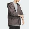 Adidas Woven Jacket With Reflective Stripes Men Jacket Charcoal-Gray JF0965