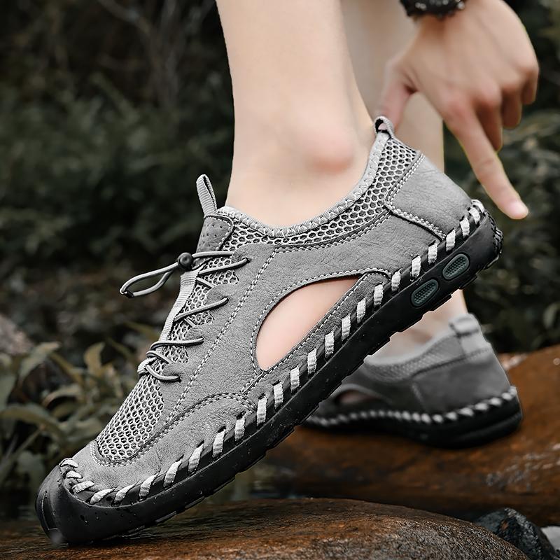 

Модная кожаная обувь мужская повседневная лоферы роскошный дизайн слипоны мужские туфли для платья стиль досуга большой размер износостойкая подошва для улицы 46 серый