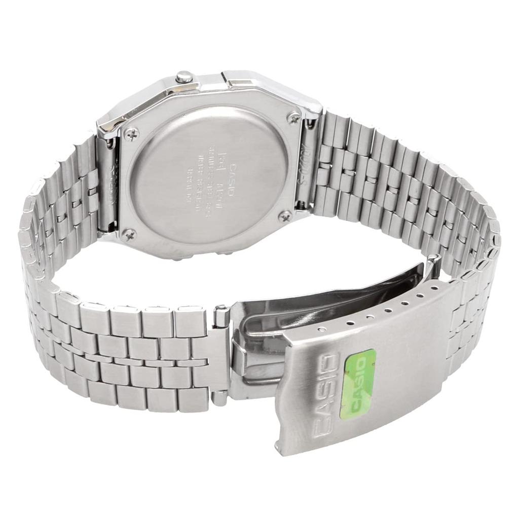 Casio STANDARD Cheap Casio Unisex Digital Silver Watch, Men's/Women's A159W-N1 [Used]