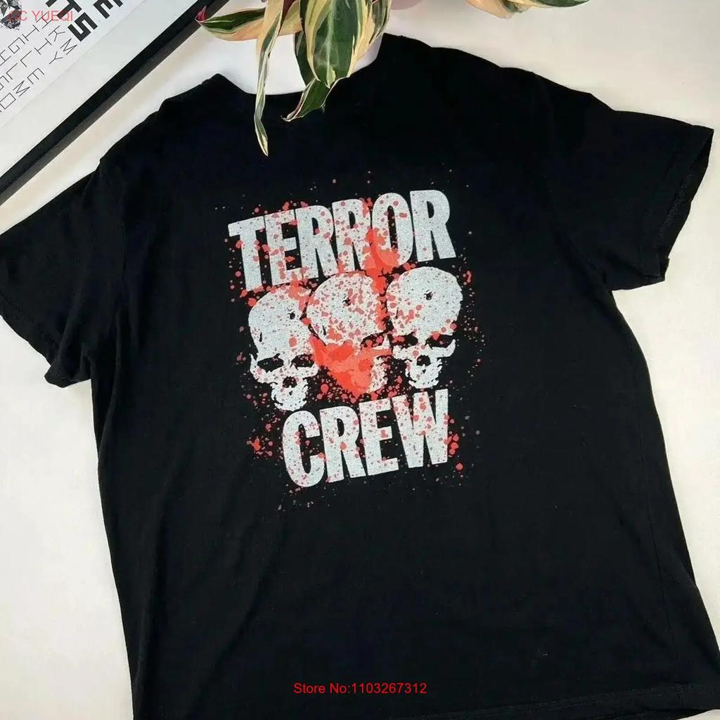 Terror Band Fans Concert Tour Black All Size T Shirt Bl770 Vintage Fashion Stylish Designer Clothes Streetwear Homme