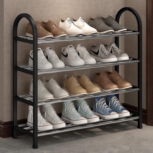 5/4/3 Layers Simple Shoe Rack Dust-proof Storage Shoe Cabinet Multi-layer Assembly Home Door Shoe Shelf Dormitory Organizer Rack