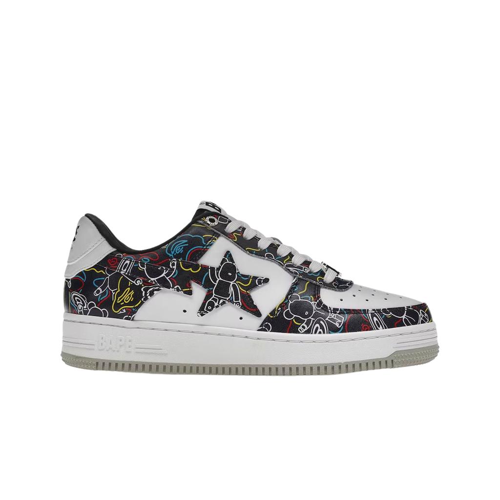 Bape X Medicom Toy Bape Sta Low Camo Black