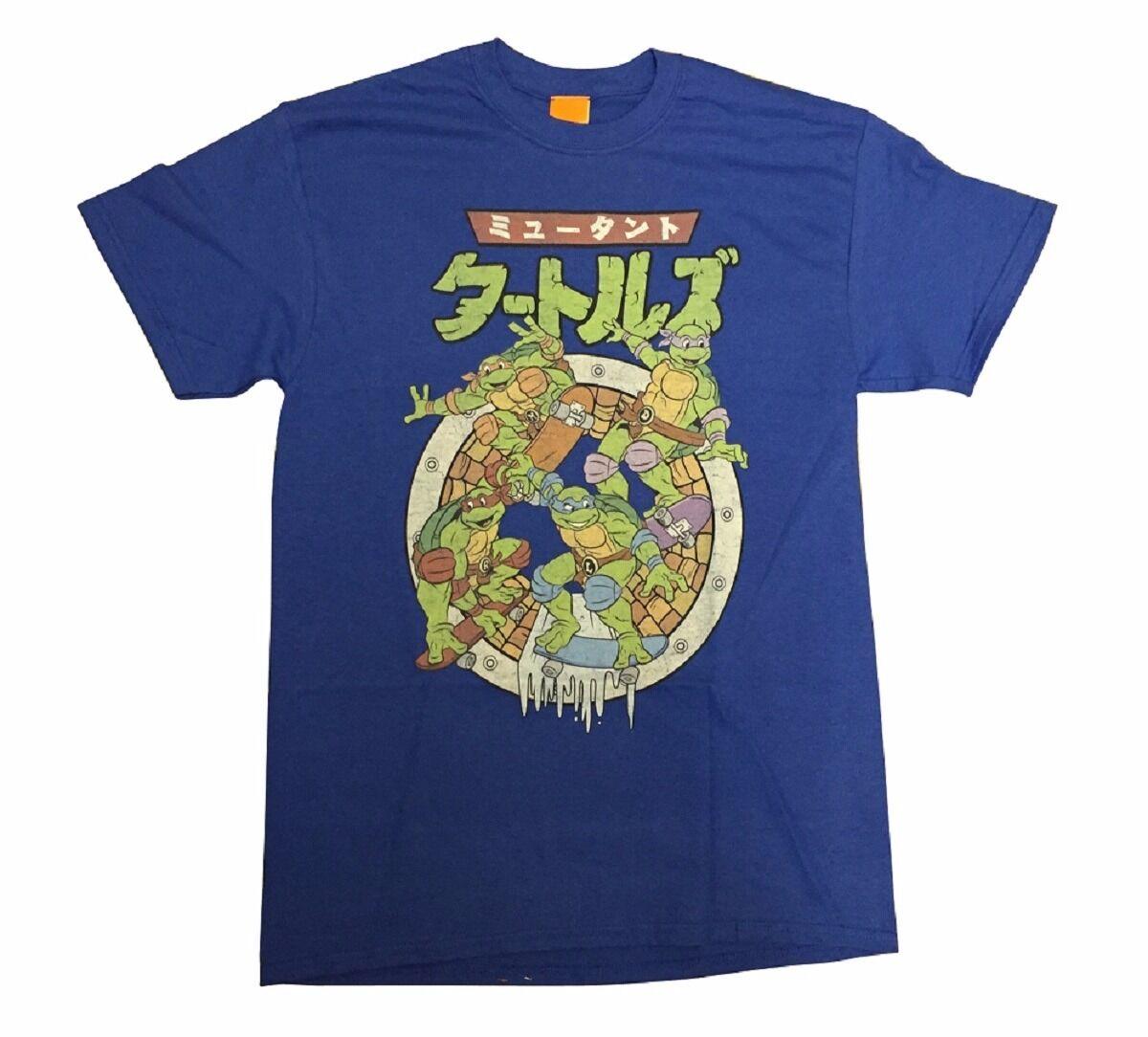 Teenage Mutant Ninja Turtles Japanese 80 Adult T-shirt L