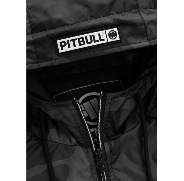 Куртка переходная PITBULL Спортивная куртка с капюшоном и логотипом, весенняя, размер XXL