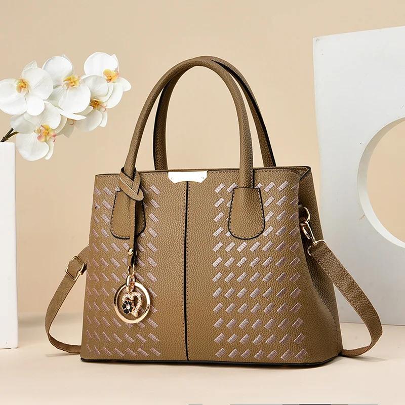 Famous Designer Brand Bags Women Leather Handbags  Luxury Ladies Hand Bags Purse Fashi Shoulder Bags