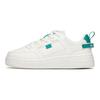 Anta Kids Non-Slip Wear-Resistant Lightweight Low-Top Skate Shoes Kids Sneaker White Green A312218007-3