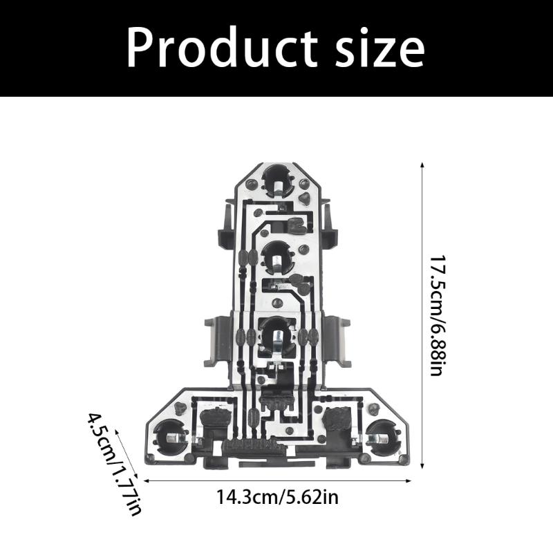 Rear Tail Light Circuit Board for Golf MK4 Hatchback 1998-2005, 1J6945257 Socket Board, No Bulbs Included for Rear Lamp Repair Use