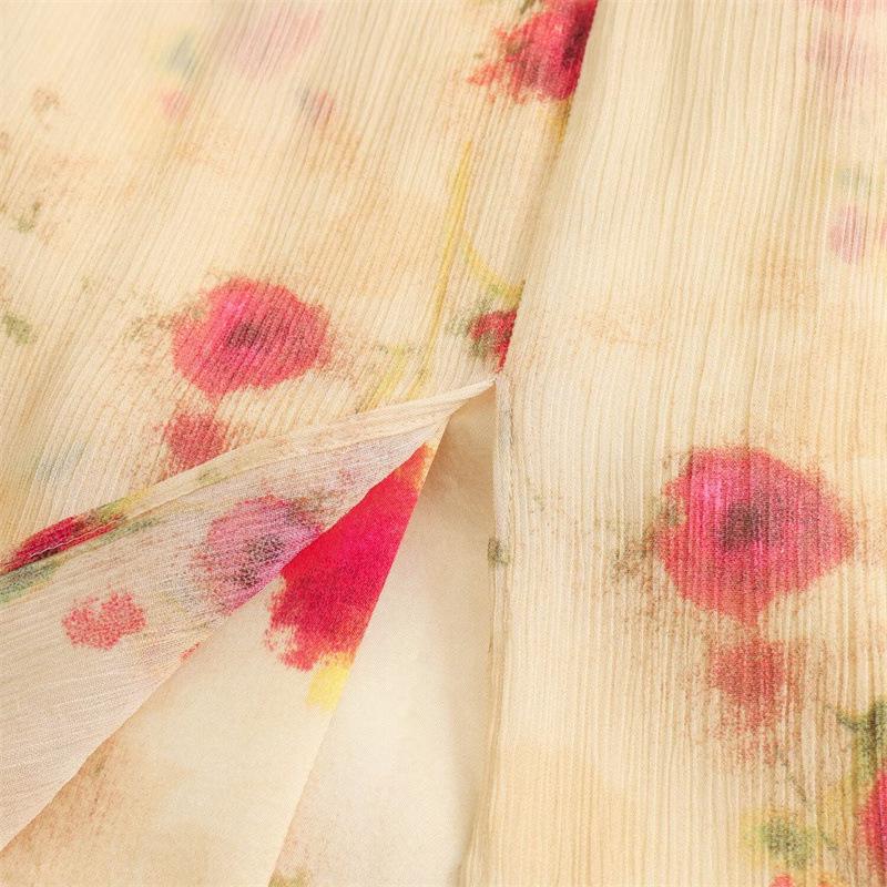 Retro Floral Print Skirt - European & American Style for Women