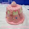 Slow Rebound Silicone Squishy Toy Pudding Shape Fidget Toy New Squeeze Toy  For Party Favors