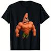 Unisex Unisexs T Shirt Bikini Bottom Gym Patrick TShirts Harajuku Summer Tee Shirt Streetwear Casual Pure Cotton Tops Gift Idea