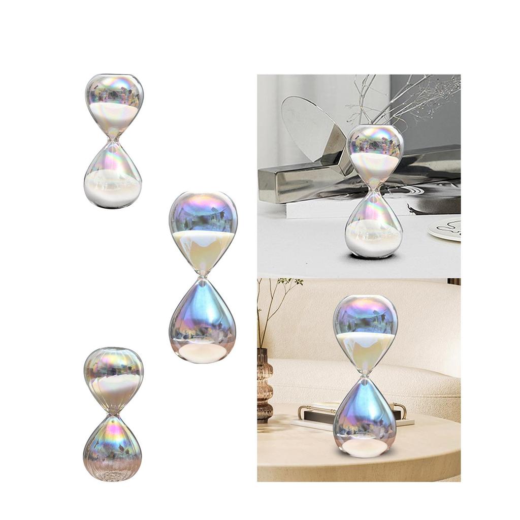 Sanduhr Kinder Erwachsene Geschenk Dekoration Nordisch Glas Bunte Sanduhr für Festival Party Küche Schlafzimmer Restaurant
