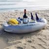 Summer Inflatable Float Beer Drinking Cooler Table Water Play Float Beer Tray Party Bucket Cup Holder for Swimming Pool Pa Practical Use