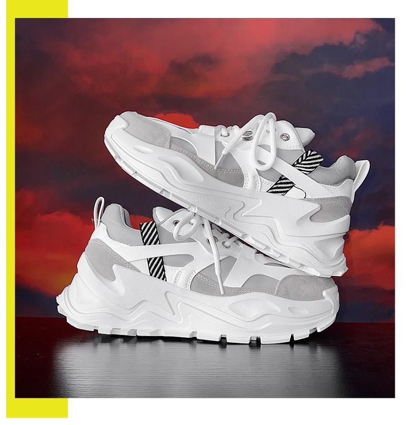 Fashion Men Shoes Thick Soled Anti Slip Sports Shoes Soft Soled Comfort Casual Board Shoes Walking Sneakers Zapatillas De Hombre Tenis