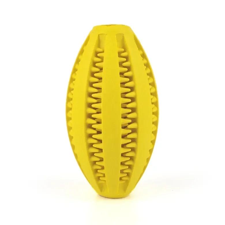 Pet Dog Toys Chew For Dogs Toy Teeth Cleaning Snack Ball Natural Rubber Super Hard Pets Products Accessories Supplies Home