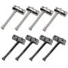 Saddles de Corda de Fixação Duráveis para Ponte Roller de Baixo Elétrico Peças de Reposição para Guitarra Baixo