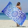 1pc Bohemian Pattern Beach Towel, Suitable for Seaside, Swimming Pool, Bathroom, Yoga Fitness Multi-Purpose Beach Towel