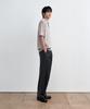 SIECLE One-Pleat Wide Trousers (Charcoal Gray)