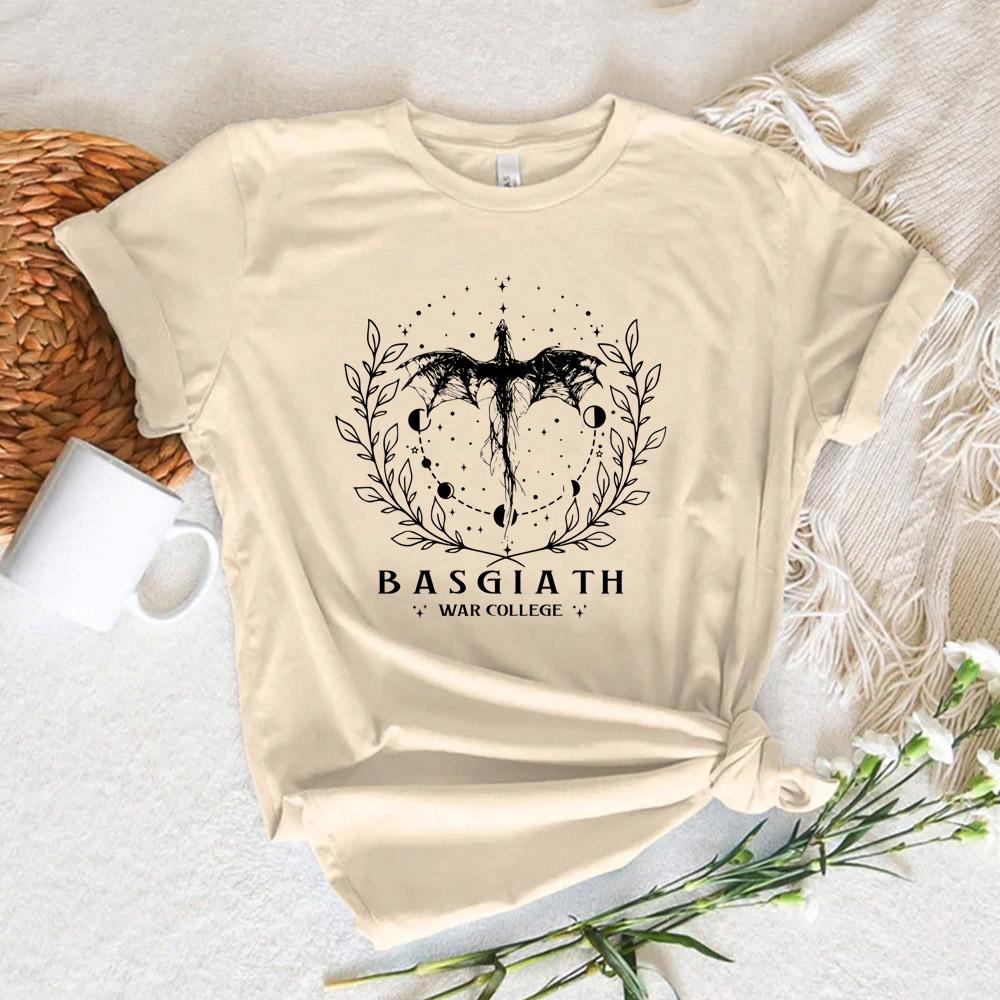 Fourth Wing tshirts Women summer streetwear Tee female designer clothing