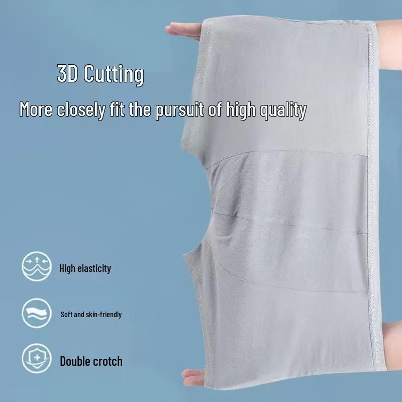 Sterilized Disposable Men's Boxer Briefs for Travel - Individually Packaged Wash-Free Daily Shorts.