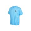 T Shirts Men's Blue Crew Neck Moderate Straight Fit DR8915-412