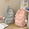 Schoolbag Schoolbag Female Junior High School Student High School Student 1011 New High Value Large Capacity Middle School Student Backpack Primary