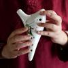 Hand-Painted 12-Hole Alto C Ocarina - Professional & Beginner Flute Instrument