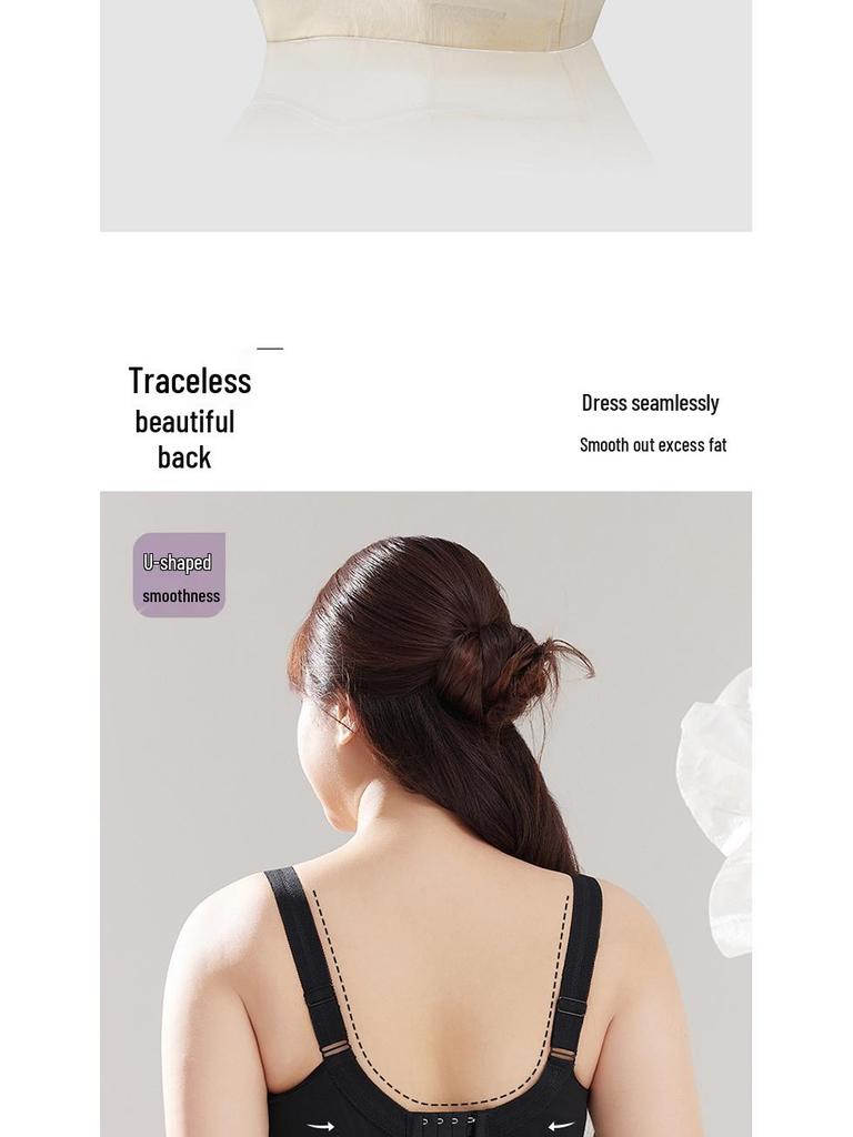 Spitzen-Vollschalen-BH in Übergröße – Formend, Anti-Hängebusen, Ultraleicht & Bequem für Damen