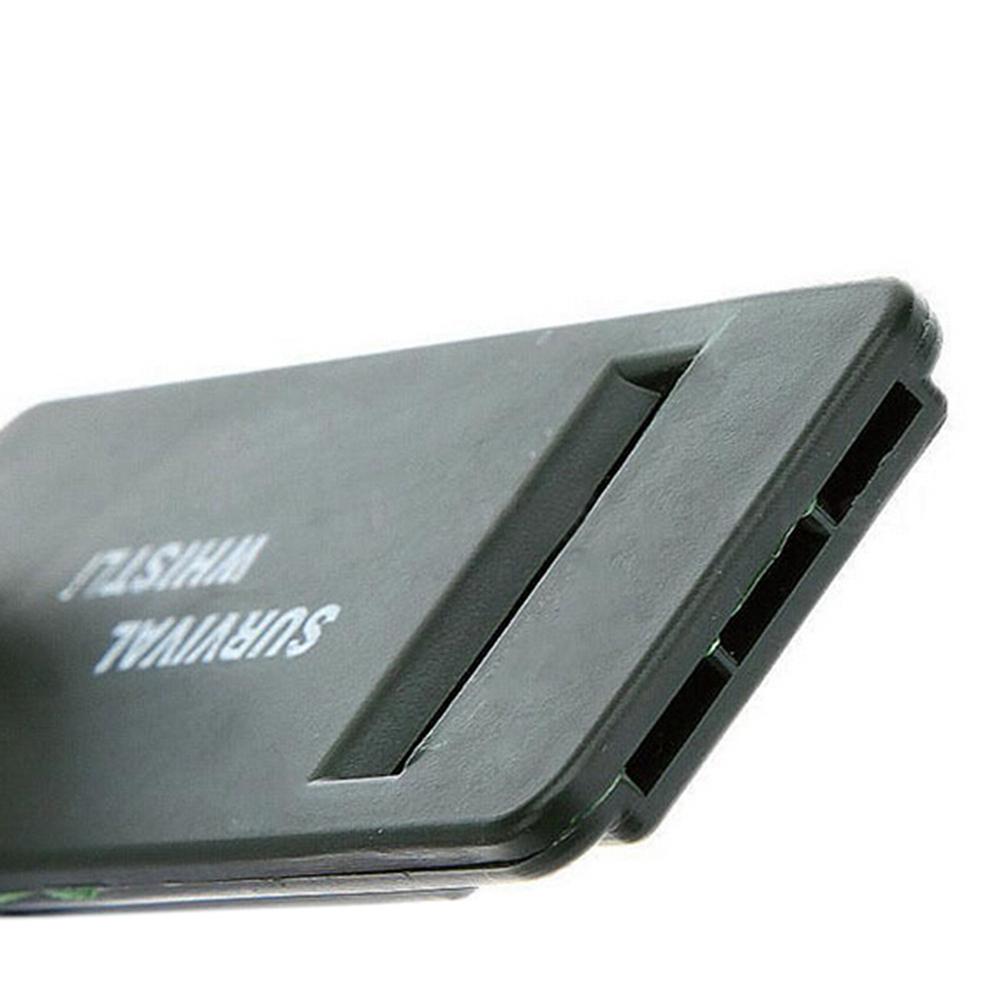 20-1PCS 3-Frequency Whistle Survival Whistle High Decibel Rescue Signaling First Aid Tool for Hiking Camping Mountaineering