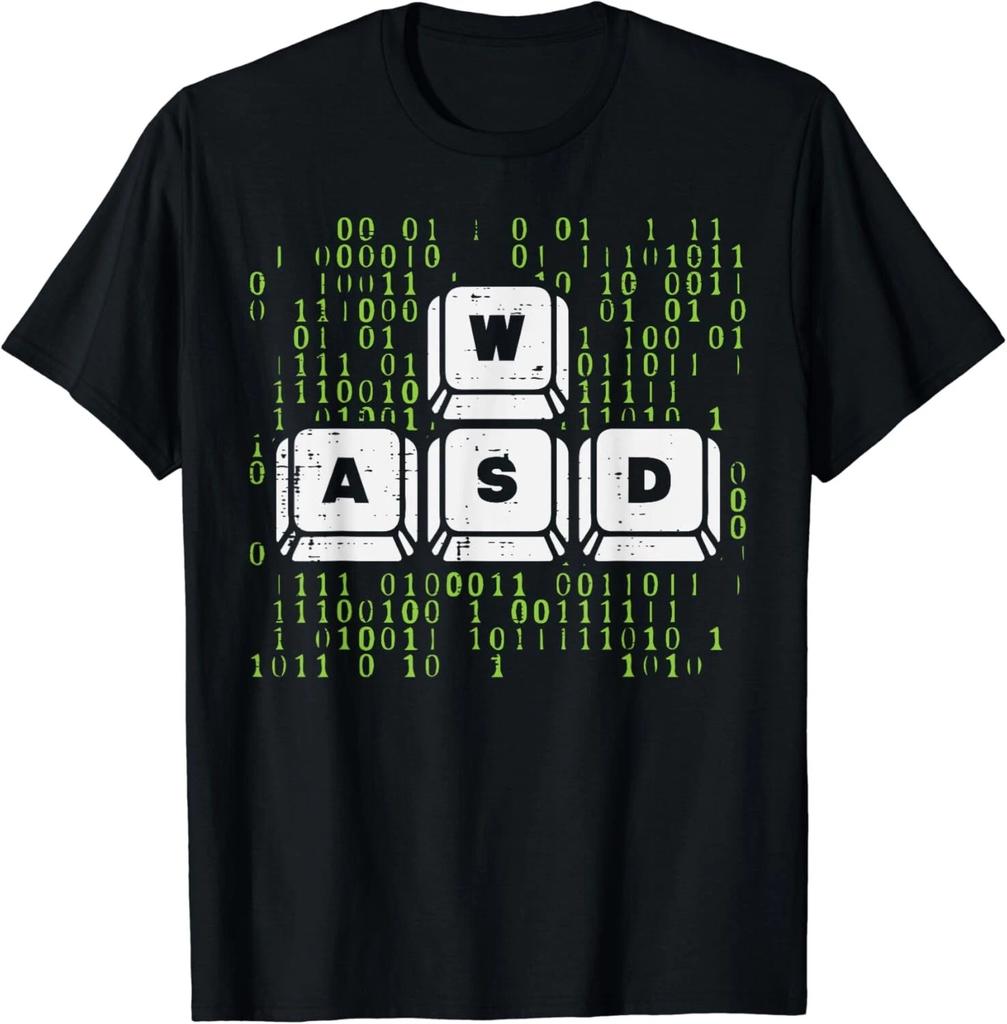 PC Gamer WASD Funny Computer Gaming Boys Gift Unisex T-Shirt