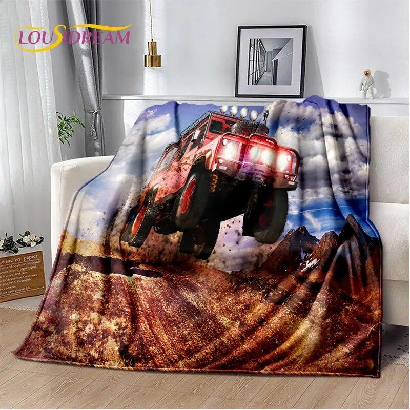 Sports Car Concept Car Soft Plush Blanket,Flannel Blanket Throw Blanket for Living Room Bedroom Bed Sofa Picnic Cover Bettdecke