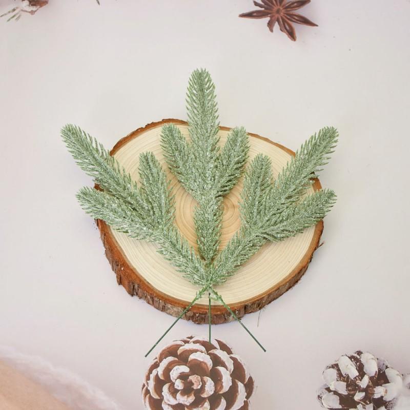Artificial Christmas Snowflake Pine Branch Garland Tree Decor Wreath Home Holiday Decoration