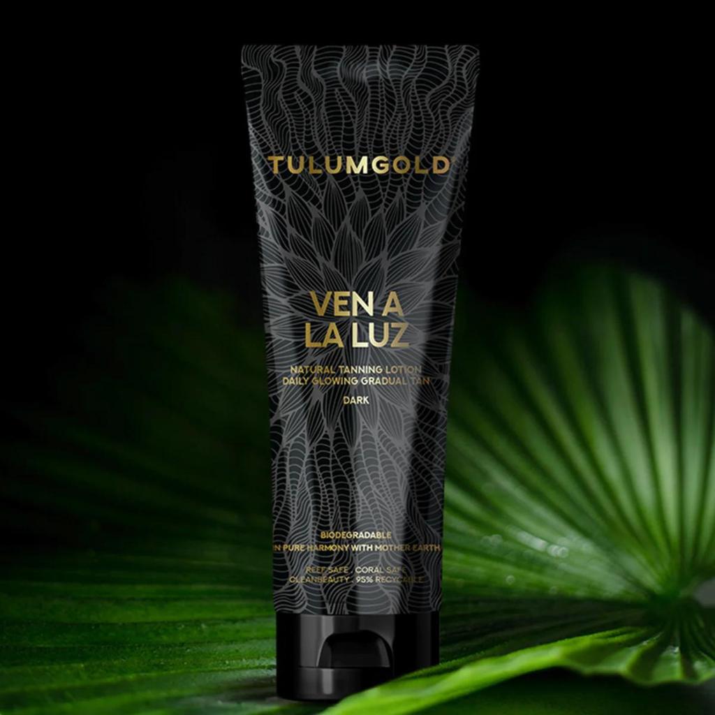 Tulumgold ven a la sypký přírodní balzám na opalování DARK 15ml
