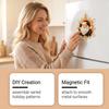 DIY Snowflake Santa Diamond Magnet Set - Festive Refrigerator Decoration