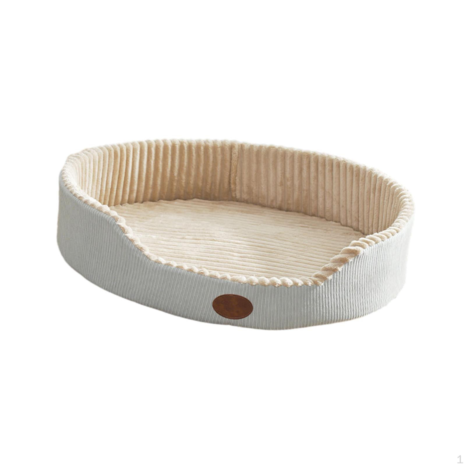 

Кровати для кошек для домашних кошек, кровать для собак, мягкая противоскользящая конура для сна, удобный приют для домашних животных S