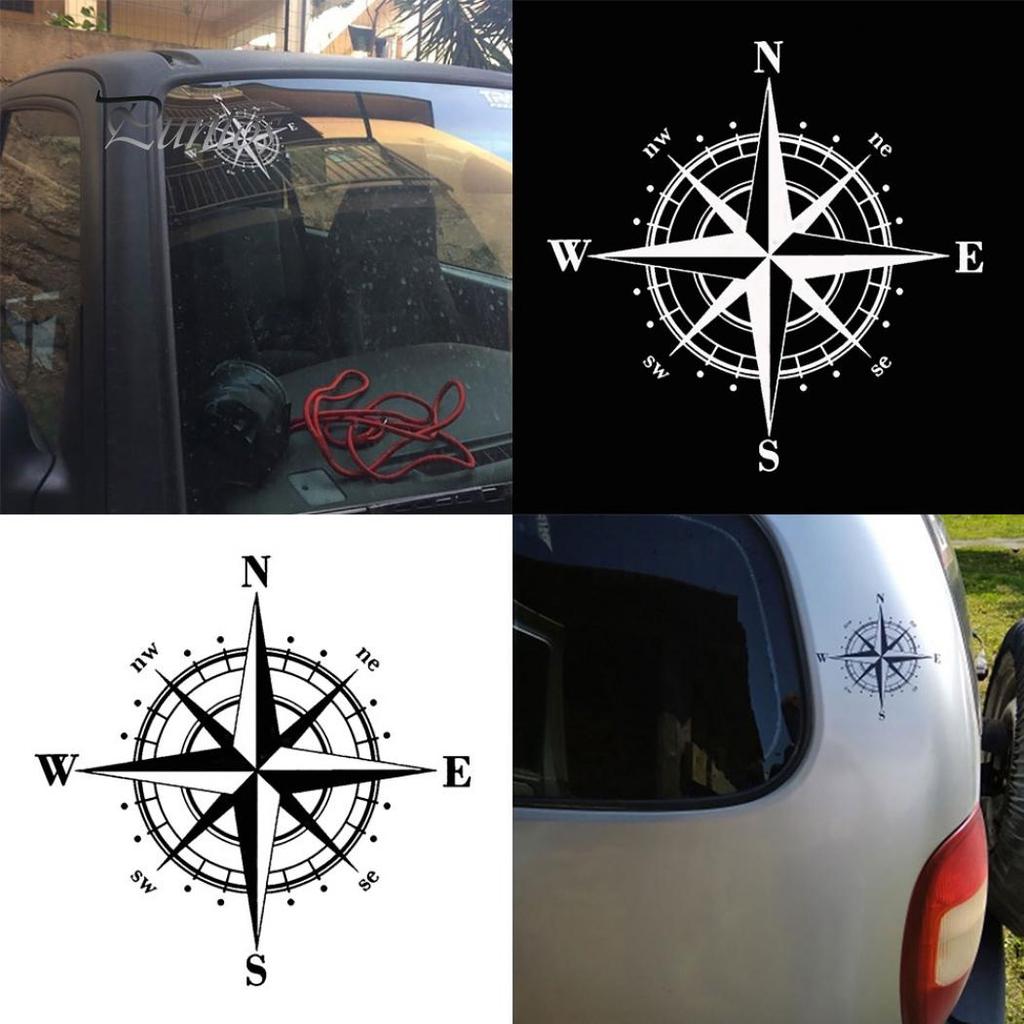 Car Life Qualitative  NSWE Compass Motorcycle Car-Styling Vehicle Body Window Decals Sticker