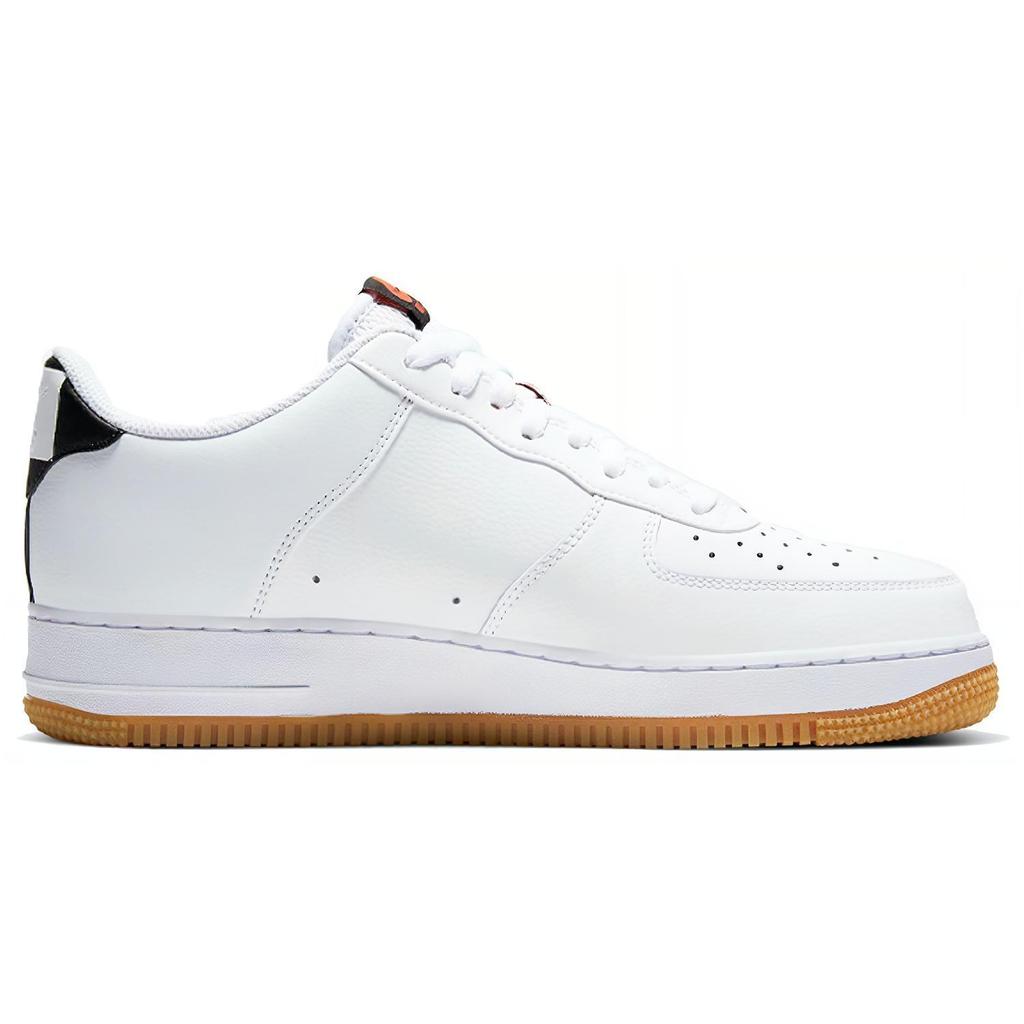 Nike x NBA Air Force 1 '07 LV8 'White Bright Crimson' Men's CT2298-101