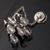 Playing House Doll Accessories Miniature Vintage Chandelier Dollhouse Ornament Ceiling Lamp Model