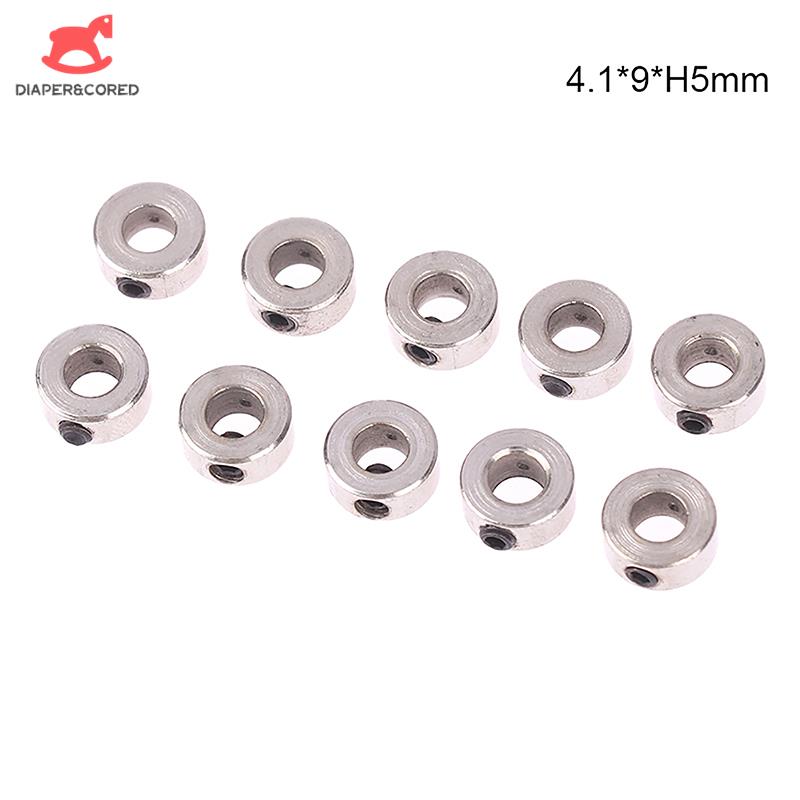 10pcs Wheel Collar Locker Shaft Axle Steel Bushing Landing Gear Stopper Inner Dia 2.1/3.1/4.1/5.1MM For RC Airplane Replacement