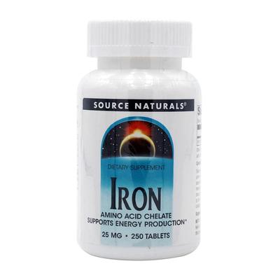 Iron 25mg, 250 Tablets