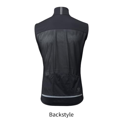Pearl Izumi Stretch Windweste, Nebel, Größe L