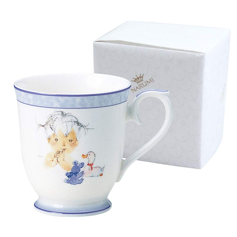 

NARUMI Mug featuring a and Baby by Chihiro Cute and Subdued Perfect for and Other Microwave and Dishwasher Made in Gift Boxed and Product Duck, Bear,