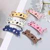 Colorful Cat Hair Clip Cartoon Cat Duckbill Clip Gift Acetic Acid Hair Clip  Party