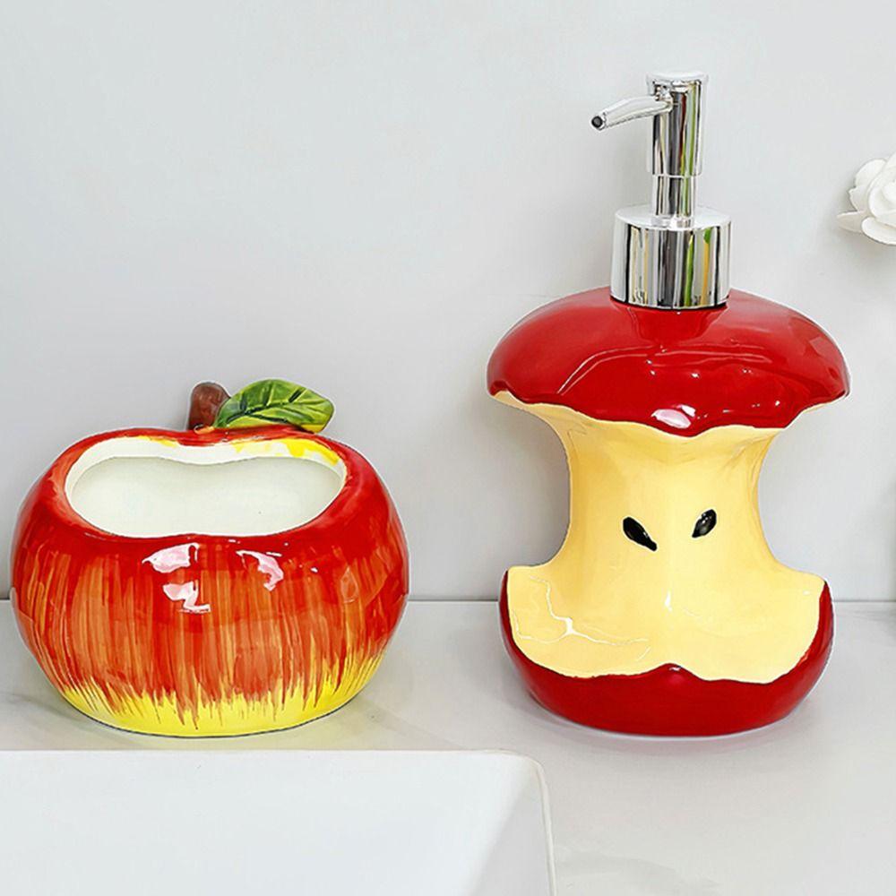 Creative Hand Wash Liquid Split Bottle Ceramic Bottle Hand Soap Dispenser  Liquid Soap