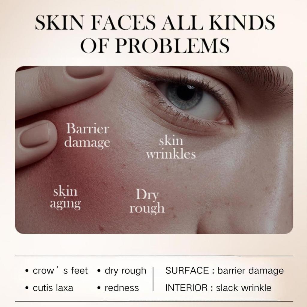 Rice Serum for Face, 2Pcs Rice Water Face, Rice Serum with Rice Raw Pulp Essence, Hydrating Serum for Dry Skin, Deep Moisturizing Nourish Facial Serum