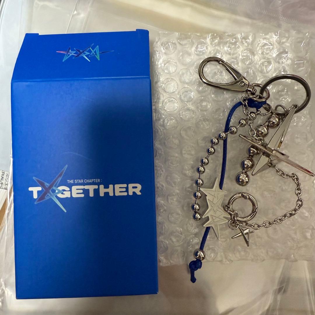 

[Б/У] TXT Hometown POPUP Pop-up Store Многослойное Золотое Кольцо-брелок