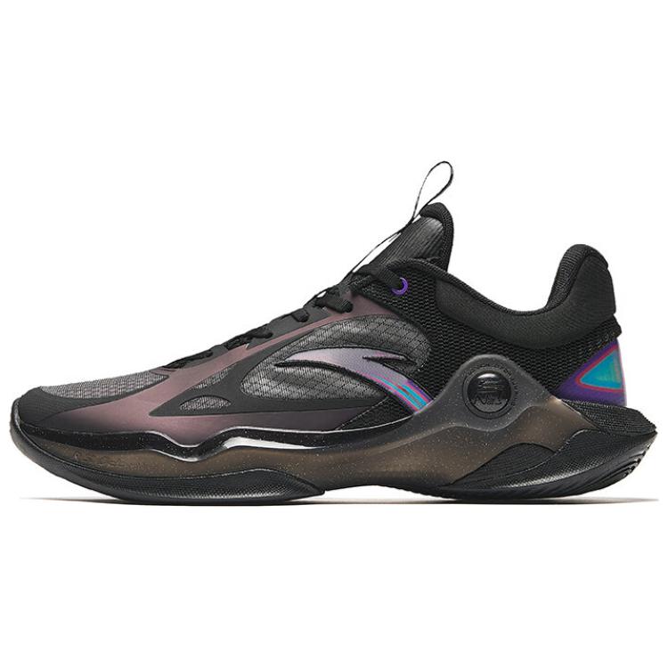 Anta Light Basketball Cushion Men Sneakers Black Grey 112431608-3 42