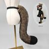 Fursuit Tail Accessory Furry Cosplay Costume Cat Half-Assembly Plush Prop Anime Convention Performance