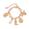 Irregular Pendant Necklace Adjustable Length Necklace Distinctive Pendant Necklace with Various Pendants for Comfort