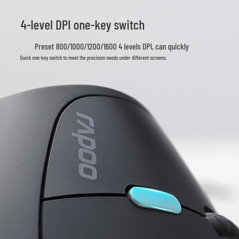 Rapoo MV20 Silent Wireless Vertical Mouse